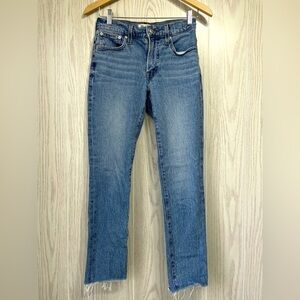 MADEWELL The Mid Rise Perfect Vintage Jeans Women's Size 24 EUC